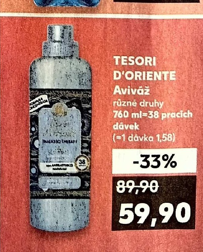 TESORI D'ORIENTE Aviváž různé druhy 760 ml