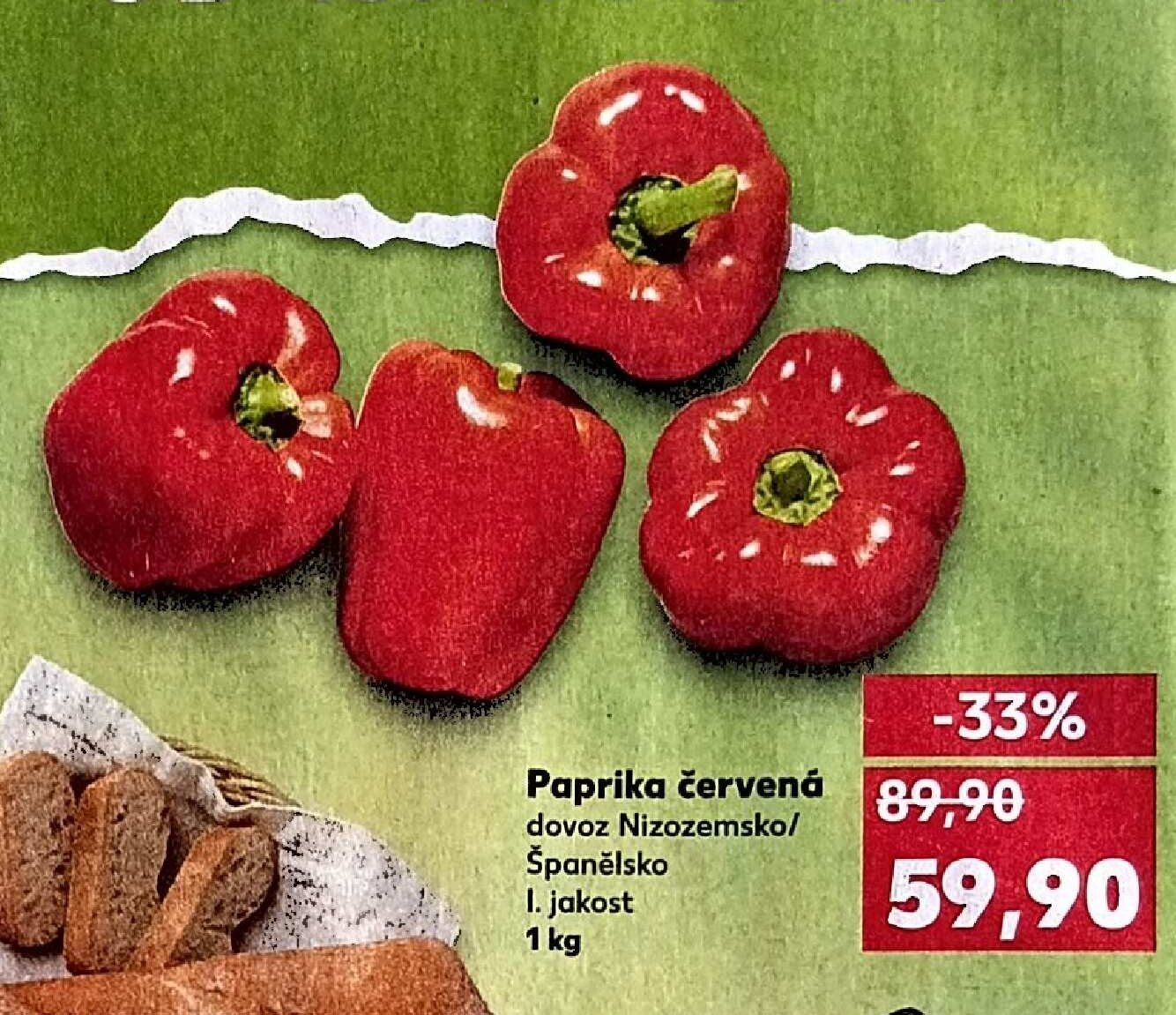 Paprika červená