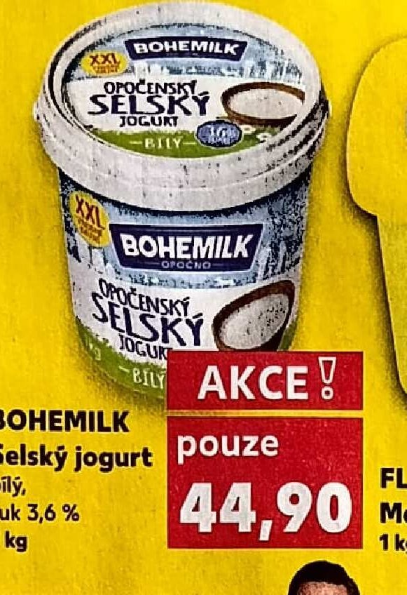 Bohemilk Selský jogurt bílý 1 kg