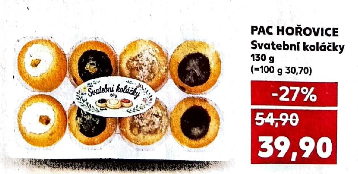 PAC HOŘOVICE Svatební koláčky