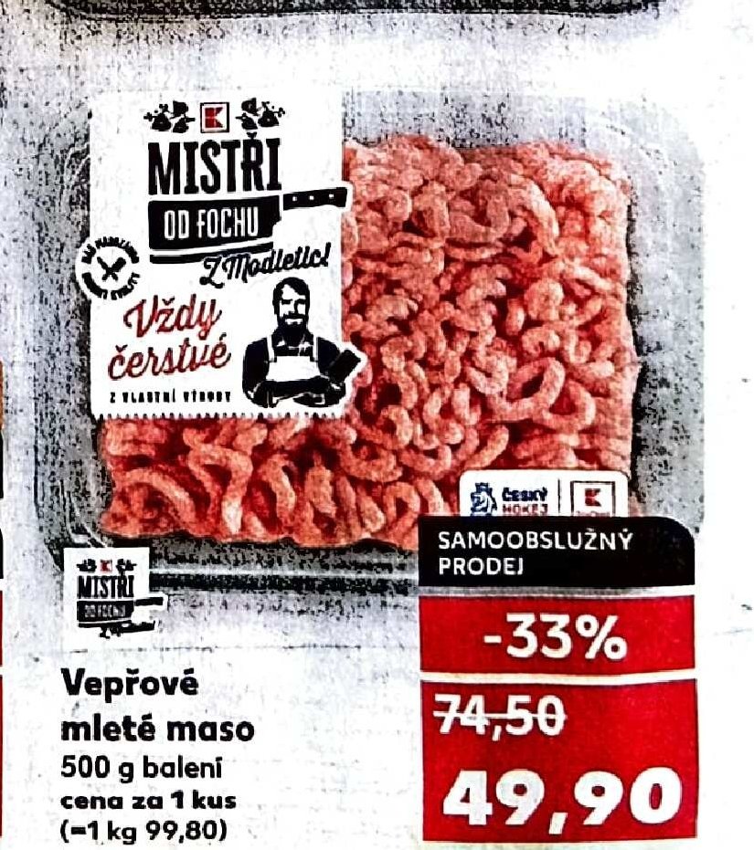 Vepřové mleté maso