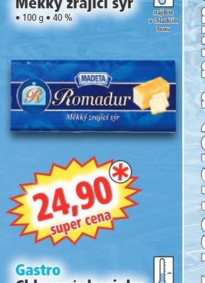 Romadur Měkký zrající sýr