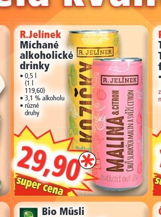 R.Jelínek Michané alkoholické drinky
