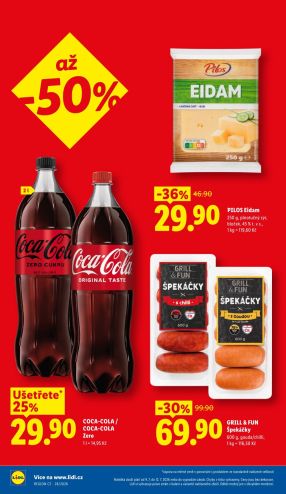 akční leták Lidl 9.7.2026-12.7.2026