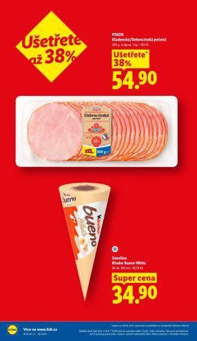 akční leták Lidl 9.7.2026-12.7.2026