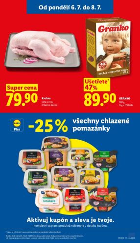 akční leták Lidl 6.7.2026-8.7.2026