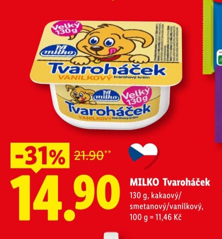 MILKO Tvaroháček