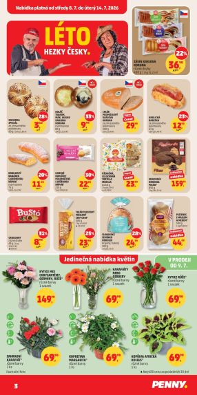 akční leták Penny Market 8.7.2026-14.7.2026