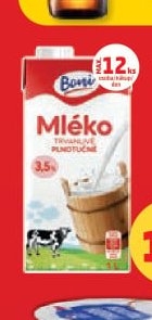 Trvanlivé mléko Boni