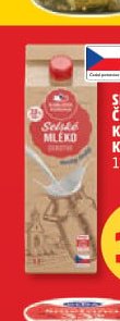 Selské mléko šlehané 3,8% Karlova Koruna