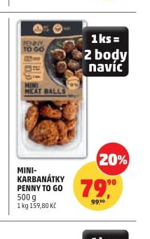 Mini karbanátky Penny To Go