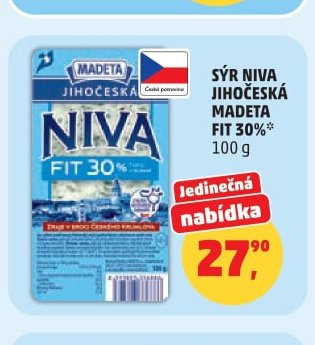 Sýr Niva Jihočeská Madeta