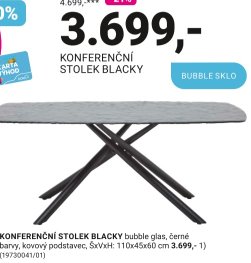 KONFERENČNÍ STOLEK BLACKY