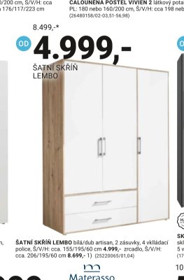 ŠATNÍ SKŘÍŇ LEMBO