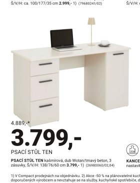 PSACÍ STŮL TEN