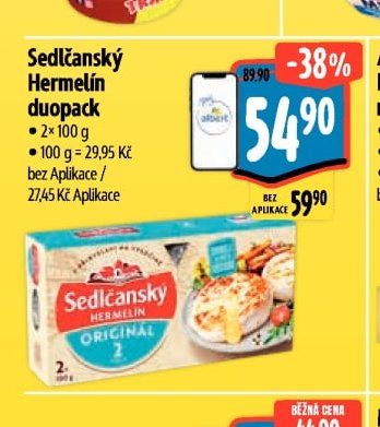Sedlčanský Hermelín duopack
