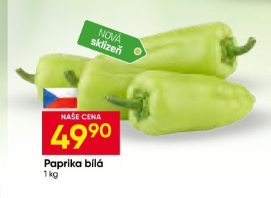 Paprika bílá