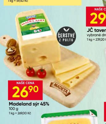 Madeland sýr 45% 100 g