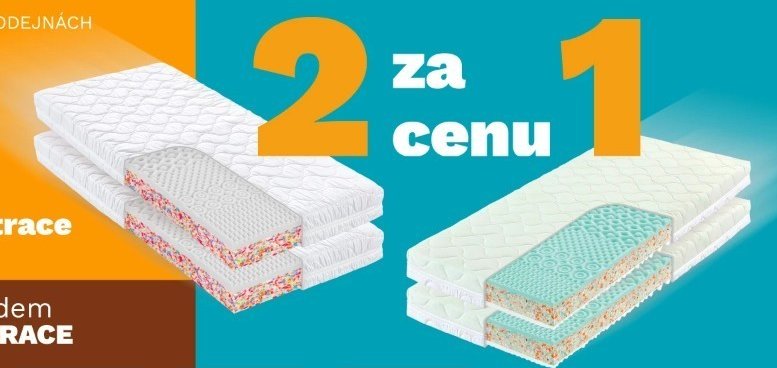 Matrace v akci 1+1