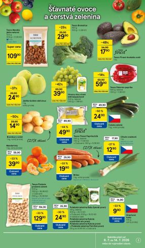 akční leták Tesco 8.7.2026-14.7.2026