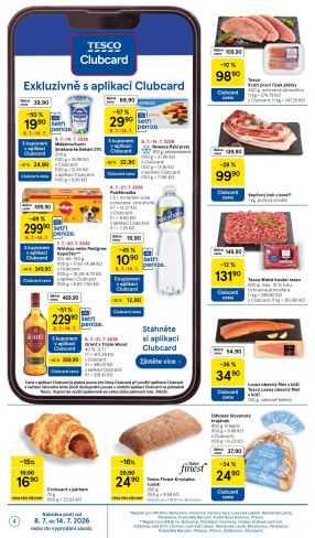 akční leták Tesco 8.7.2026-14.7.2026