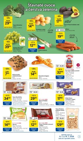 akční leták Tesco 8.7.2026-14.7.2026