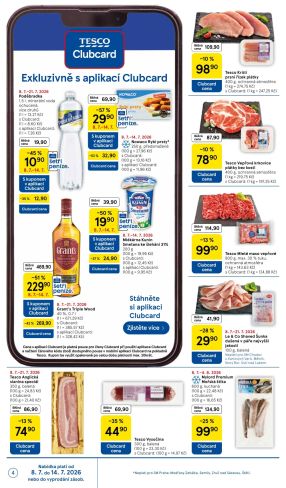 akční leták Tesco 8.7.2026-14.7.2026