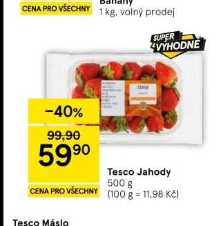 Tesco Jahody