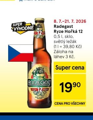 Radegast Ryze Hořká 12