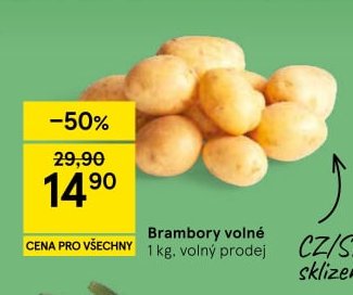 Brambory volné 1 kg