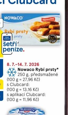 Nowaco Rybí prsty