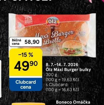 Ölz Maxi Burger bulky 300 g
