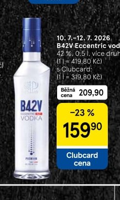 B42V Eccentric vodka 0,5 l