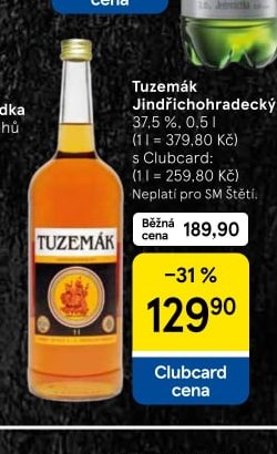 Tuzemák Jindřichohradecký 0,5 l