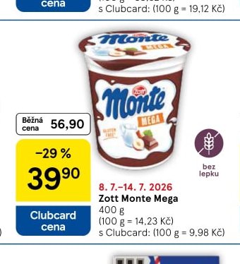 Zott Monte Mega
