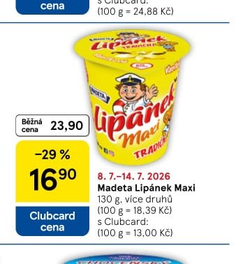 Madeta Lipánek Maxi