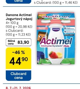 Danone Actimel Jogurtový nápoj
