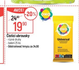 Čisticí ubrousky