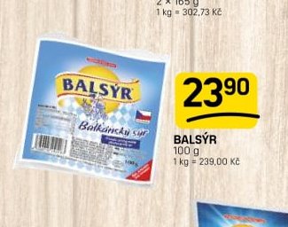 BALSÝR Balkánský sýr 100 g