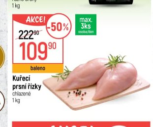 Kuřecí prsní řízky