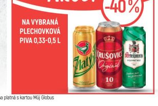 Plechovková piva