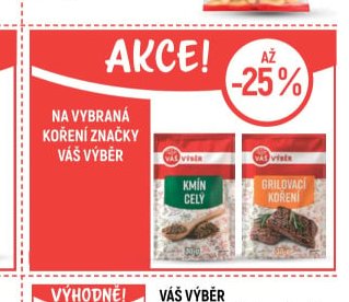 Váš Výběr Koření Kmín a Grilovací koření
