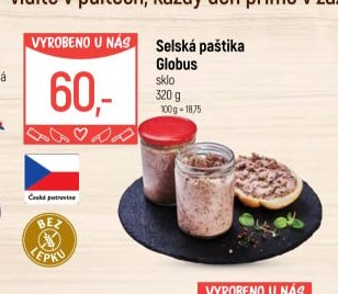 Selská paštika Globus