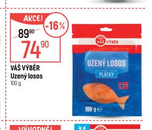 Váš Výběr Uzený losos