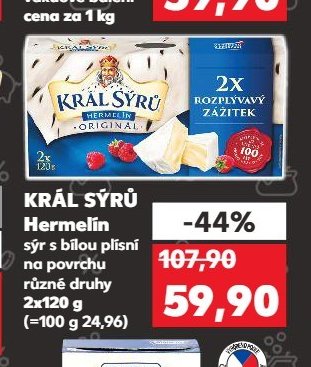 KRÁL SÝRŮ Hermelín
