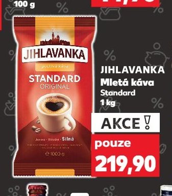 JIHLAVANKA Mletá káva
