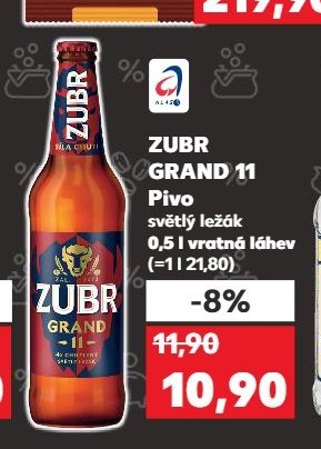 ZUBR GRAND 11 Pivo