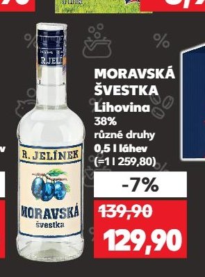 MORAVSKÁ ŠVESTKA Lihovina