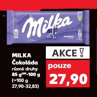 MILKA Čokoláda