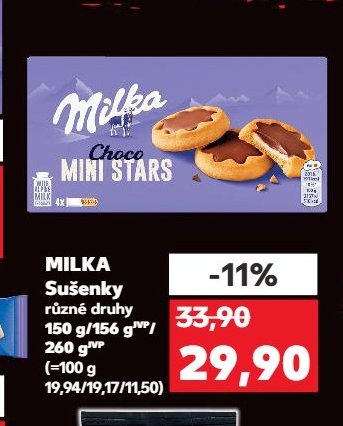 MILKA Sušenky